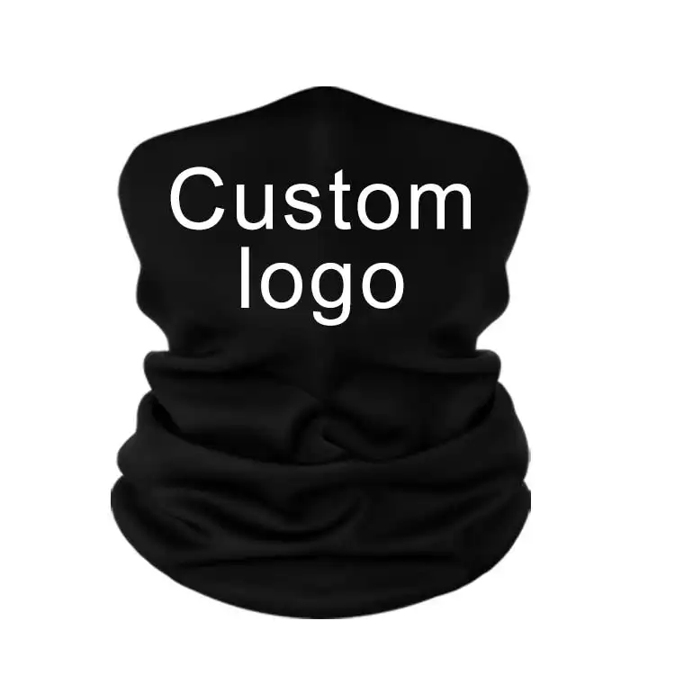 2022 Logo personalizzato Buffs fascia sciarpa tubo copertura del viso poliestere spandex scaldacollo sublimazione stampato Bandana tubolare senza cuciture