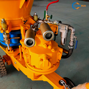 380V Luftmotorgetriebene Beton-Spritzmaschine für Trockenhangschutz und Schwimmbäder, 3-7m/h Leistung, 200m Reichweite - Product Image 2