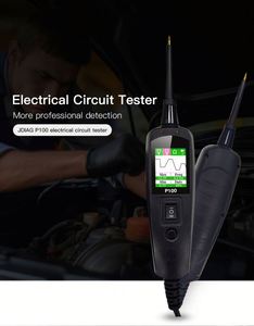 เครื่องทดสอบแบตเตอรี่รถยนต์ Topdiag P100 12V ระบบไฟฟ้า วินิจฉัย OBD2 หน้าจอ LCD สำหรับรถยนต์ทุกประเภท - Product Image 1