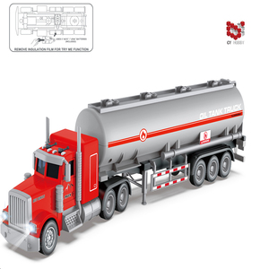CY HOBBY <span class=keywords><strong>Camion</strong></span> Cisterna Americano Inerziale con Suoni e Luci, <span class=keywords><strong>Rosso</strong></span>, Scala 1:50, Modellino in Metallo Pressofuso con 3 Batterie AG13 per Bambini - Product Image 4