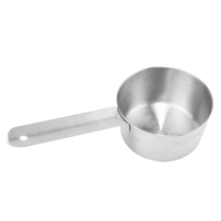 Cadeaux BBQ d'extérieur populaires, Ustensiles de cuisine et gadgets, Ensemble de casseroles à sauce en acier inoxydable et de pinceaux à badigeonner en silicone