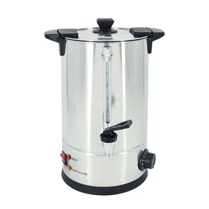 Besi tahan karat komersial 5-23L ketel air panas pembuat teh kopi guci DIspenser minuman Filter dapat dilepas