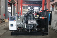 Groupe électrogène diesel Deutz 160 kW 200 kVA avec ATS monophasé/triphasé 50/60 Hz à démarrage automatique pour solutions d'alimentation de secours dans le secteur de la construction et des mines