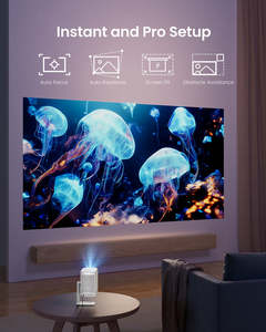 [Ứng dụng toàn cầu] dangbei emotn N2 thông minh Linux OS Máy chiếu Mini 1080P 4K hỗ trợ 500 ISO lumens tự động lấy nét máy chiếu di động - Product Image 2