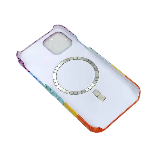 3D Sublimation Slim 360 Magnetic iPhone Case Wireless Charging Phone Case for Business & Promotional Gift