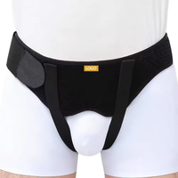 Ceinture de fixation pour hernie inguinale en nylon pour hommes Protège-aine transfrontalier pour adultes pour la protection sportive