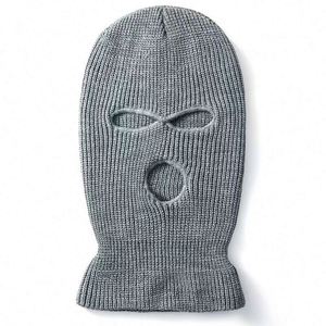 Balaclava en tricot acrylique, masque intégral pour le ski, bonnet multicolores, masque de ski avec logo personnalisé pour les événements promotionnels - Product Image 6
