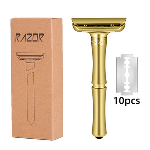 Custom Private Label Stainless Steel <strong>Double</strong> <strong>Edge</strong> Safety <strong>Razors</strong> Grooming Shaving <strong>Razor</strong> - Product Image 1