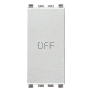 Push <b>Button</b> Switch 1P <b>NO</b>+NC 10A OFF Symbol Next 4.1x2.8x5.3mm - Product Image 1