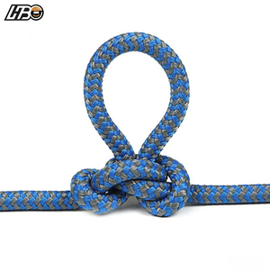 Cordon d'accessoires HBC à prix d'usine, corde de sauvetage statique 8 mm en nylon/Dyneema pour l'<span class=keywords><strong>alpinisme</strong></span> - Product Image 2