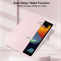 Vente en gros Premium PU Folio Stand Tablet Cover Case pour iPad 9e/8e/7e génération 10.2 pouces
