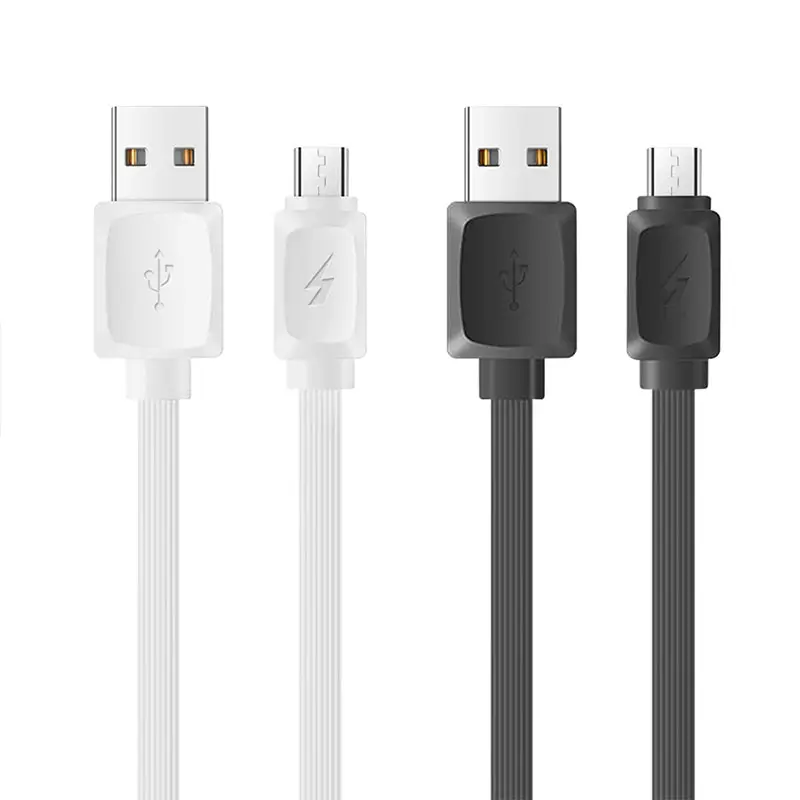 Geflechtetes Micro-USB-Kabel Synchronisations-Datenkabel 1 M 1 2 M 1 5 M Mobiltelefon schwarz Gold rot kundenspezifische Farben