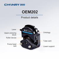OEM202/YZ2515X Pompe Péristaltique pour Liquides, Pompe Doseuse Péristaltique de Laboratoire, Pompe Péristaltique Chimique