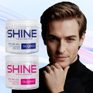 <span class=keywords><strong>Gel</strong></span> coiffant 400 ml, tenue forte, qualité supérieure, définit les boucles, lisse les frisottis, booste la brillance des cheveux - Product Image 4