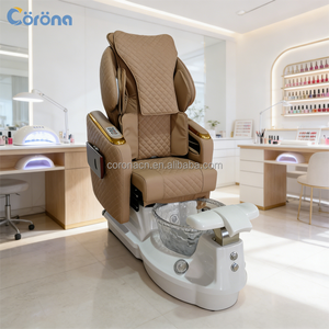 Sillón de Pedicura Moderno con Función de Masaje para Salón, <span class=keywords><strong>Spa</strong></span> de Pies sin Tuberías con Asiento Reclinable Cómodo - Product Image 1
