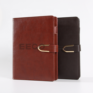 2024 Bán Buôn Tùy Chỉnh Lịch Kế Hoạch A5 PU Da Vòng Chất Kết Dính Lá Lỏng Máy Tính Xách Tay Với Khóa - Product Image 3