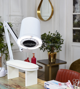 Table de manucure avec lumière LED, aspirateur à poussière pour pédicure, pour les fournitures de salon de manucure professionnel - Product Image 4