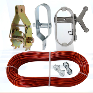 Tensor de Cuerda de Acero Especializado para Enrejado de Uvas y Kiwis, Instalación Reforzada con Engranaje de Tensión de Hierro - Product Image 1