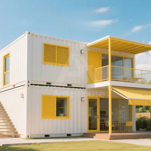 Casa Contenedor <span class=keywords><strong>de</strong></span> Panel Sándwich Transpirable y Creativa, <span class=keywords><strong>de</strong></span> Bloques Metálicos, <span class=keywords><strong>para</strong></span> Tienda <span class=keywords><strong>de</strong></span> Té con Leche, Hogar, Bar, Uso Comercial - Product Image 6