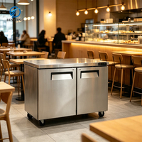 Réfrigérateur de Comptoir Silencieux avec Contrôle Précis de la Température pour Restaurants et Cafés