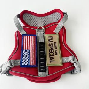 럭셔리 폴리에스터 고양이 하네스 조끼, 개인 맞춤형 조절 가능한 스트랩, 일상 산책용 다기능 애완동물 목줄 - Product Image 4