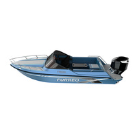 Nouveau bateau à moteur en aluminium pour la pêche sportive, 150 CV, 60-75 km/h, durable, à vendre au Royaume-Uni