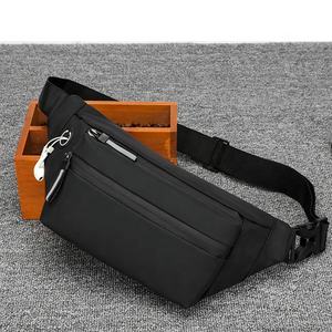 BSCI Custom <b>Men's</b> Leather Fanny Pack Waterproof Waist <b>Bag</b> with Logo Crossbody <b>Sling</b> Design Sports Travel Running Belt Promotion - Product Image 3