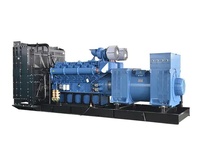 Générateur à châssis ouvert à huile lourde 600KVA 750KVA pour charge de base et puissance de pointe avec moteur compatible HFO à faible coût d'exploitation