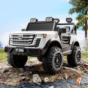 Voiture jouet électrique pour enfants, sans balais, télécommandée, tout-terrain, biplace parent-enfant, pour adultes (plastique) - Product Image 3
