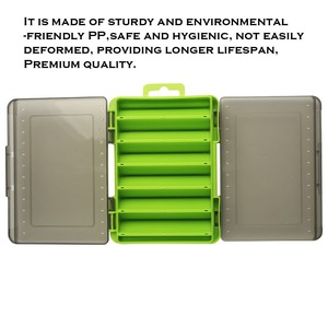 WEIHE 양면 낚시 태클 박스 다기능 루어 보관함 - Product Image 5