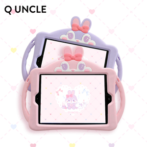 Para iPad Air 5th/4th Generation Case, Pro 11 Inch Case 3D Cartoon Rabbit Soft Silicone Tablet Cover Girls - Product Image 1