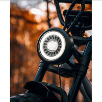 Vélo de montagne électrique, cadre en acier, moteur sans balais 26 pouces, 7 vitesses, freins à disque, batterie lithium 48V 17.5Ah, pneus 26x4 pouces, longue autonomie
