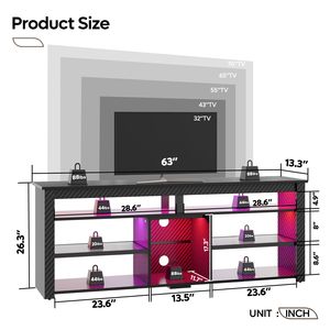 Ensemble de meubles TV contemporains en bois SENYU, design de meuble TV en MDF - Product Image 5