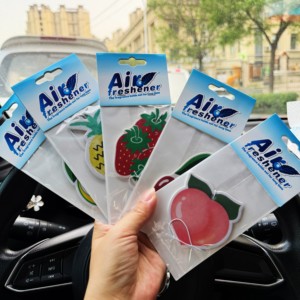 I nuovi deodoranti per <span class=keywords><strong>auto</strong></span> di Design con il proprio Logo rinfrescano il profumo di carta appeso al profumo di carta per aromaterapia Air puler <span class=keywords><strong>regalo</strong></span> promozionale - Product Image 1