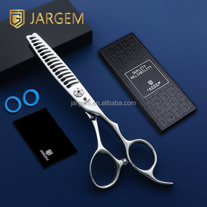 JARGEM <span class=keywords><strong>Ciseaux</strong></span> à <span class=keywords><strong>cheveux</strong></span> de 6.0 pouces <span class=keywords><strong>Ciseaux</strong></span> à <span class=keywords><strong>cheveux</strong></span> de barbier en acier VG10 16 dents <span class=keywords><strong>Ciseaux</strong></span> à effiler les <span class=keywords><strong>cheveux</strong></span> Support Logo personnalisé - Product Image 3