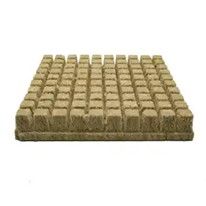 Rock Wool 1.5 Inch Grow Cubes For Seed Planting And Germination Cubes