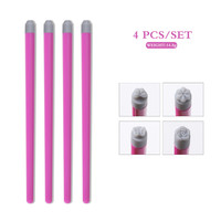 Stylos tamponneurs pour nail art, lot de 4/6/10/15 pièces, tampon en silicone effet gelée pour manucure française précise, outils de dessin DIY pour manucure