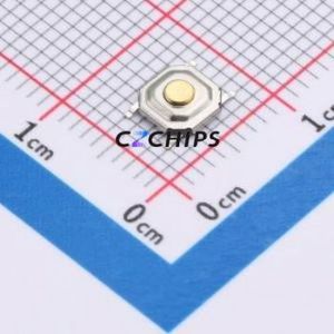 ZX-QC44-1.6TT Tactile Switch SMD-4P,5.2x5.2mm Switch Single Pole Single Throw Round Button Vertical Mount 4mm - Product Image 1