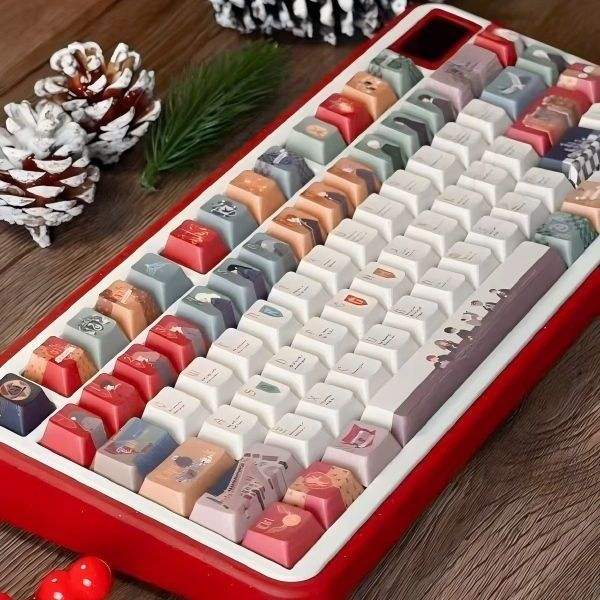 Rainbow color 144 key original height