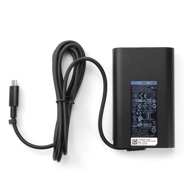 HA65NM170 Type C Laptop Charger 65w for Latitude XPS Series Notebook USB C Power Adapter Cord 02YK0F 0M1WCF 0JYJNW