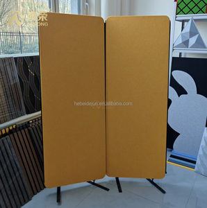 Bureau mobile Murs de sol Absorbant le bruit Cloison en feutre PET Bureau Série T4 Bureau Panneaux acoustiques en PET recyclé - Product Image 5