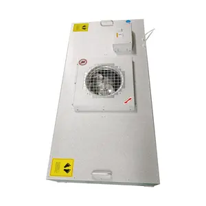 ISO standart hava duş temiz oda Fan filtre ünitesi Laminar akış davlumbaz Hepa FFU