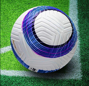Bola Sepak Champions League No 5 PU Skinning Tahan Aus Tanpa Jahitan Heat-Bonded Untuk Latihan/Pertandingan Dewasa/Pelajar