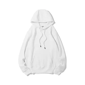 Wholesale High Quality Supplier Custom Design Logo Graphic Printed Embroidered Unisex Fleece Blank Plain Oversized Men'S Hoodies