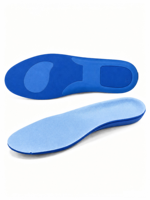 Semelles intérieures de sport en PU amortissantes, inserts absorbant les chocs pour la marche longue distance - Écologiques et durables