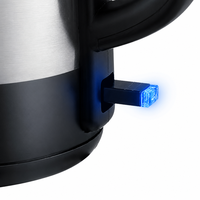 Bouilloire électrique en acier inoxydable 304 de qualité alimentaire, 1,8 litre, 1800 watts, pour usage domestique