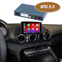 Módulo Inalámbrico Portátil CarPlay Android Auto con Pantalla Dividida y Mirror Link para Mercedes-Benz AMG GT C190 R190 2017-2018 NTG5.5