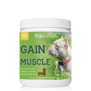 Oem & Odm Development Muscle Builder Dog Muscle Supplement High Protein Strengthens Immune Nutritional Supplements For Dogs