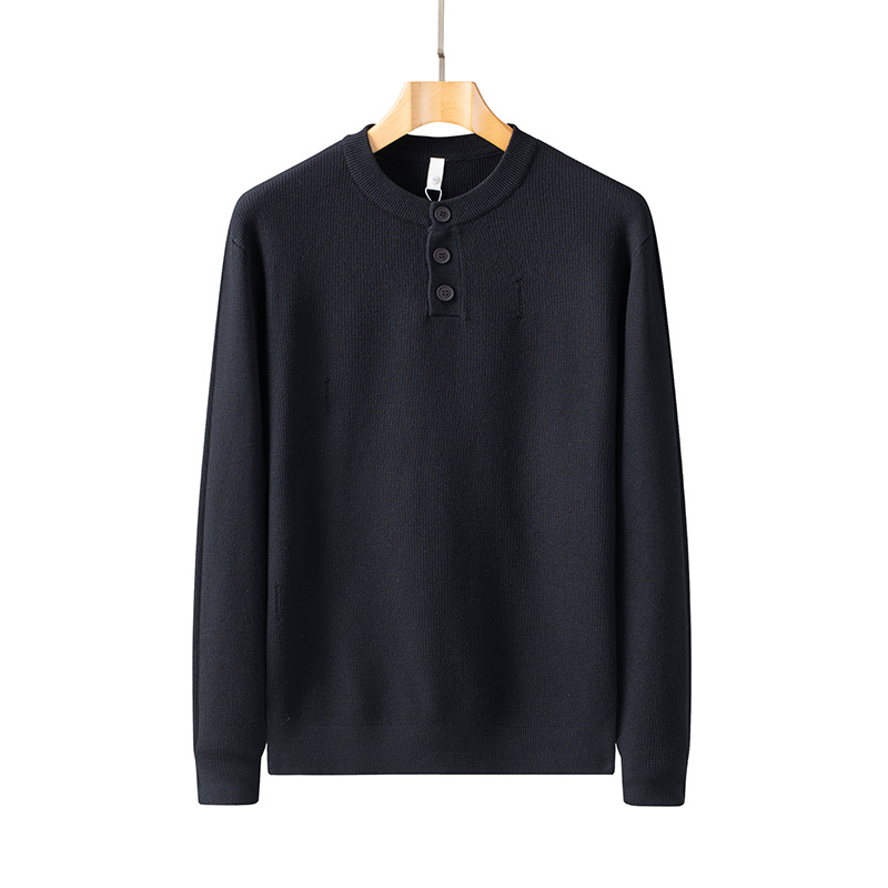 Black [Trendy Distressed Design, Rich Texture, Anti-pilling]