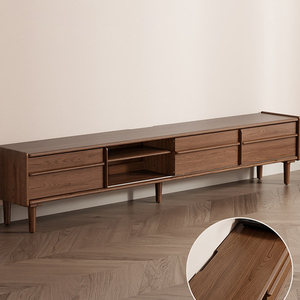 Mueble de <span class=keywords><strong>TV</strong></span> de Diseño Clásico, Minimalista y Moderno, Ajustable y Personalizable, con Cajón de Almacenamiento, para Sala de Estar - Product Image 3